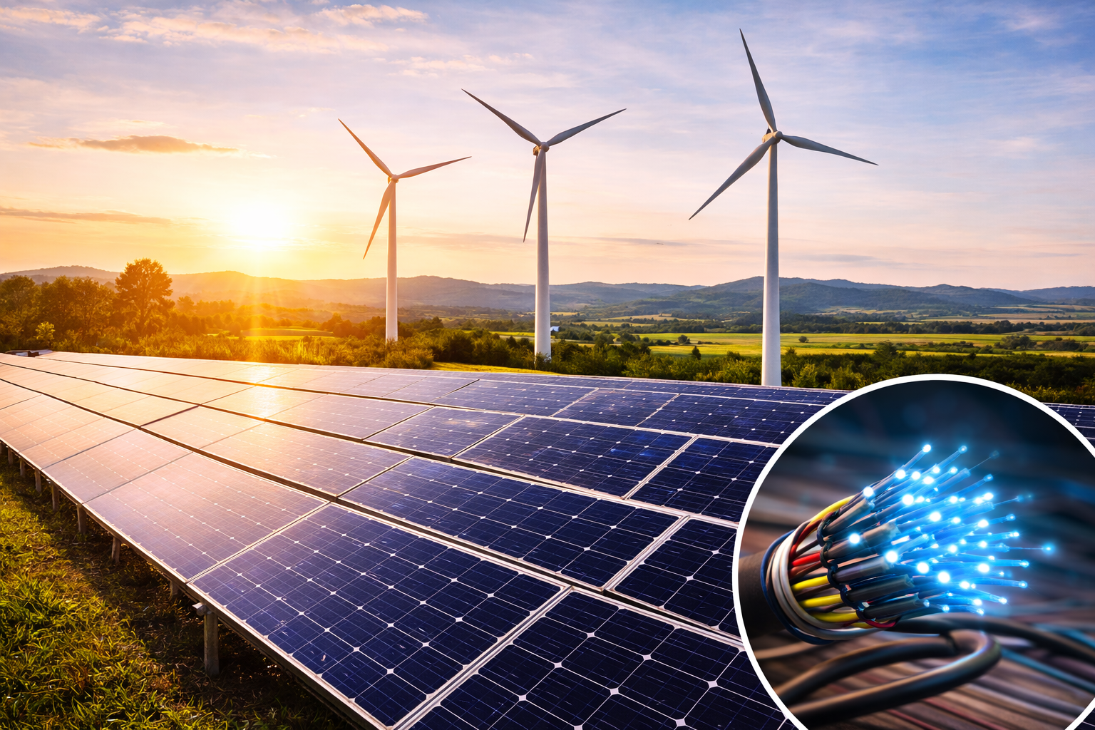 Servicios en Energías Renovables, Fibra Óptica y Telecomunicaciones